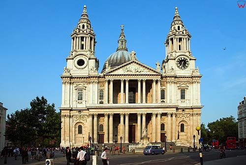 Katedra św. Pawła w Londyn City.